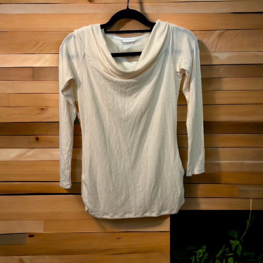 RACHEL Rachel Roy Ecru long sleeve sweater